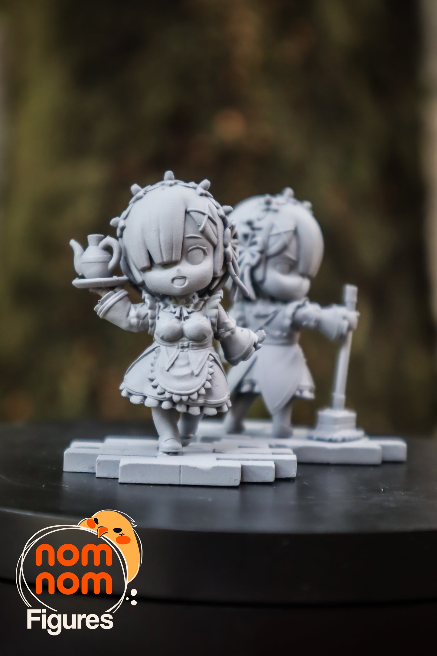 Nomnom Figures Chibi Rem & Ram - Re_Zero