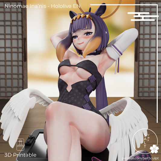 SaltSculpt Ninomae Ina'nis - Hololive Myth