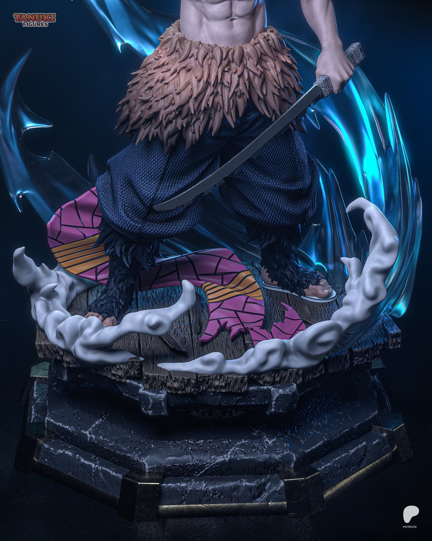 Tanuki Figures Inosuke - Demon Slayer