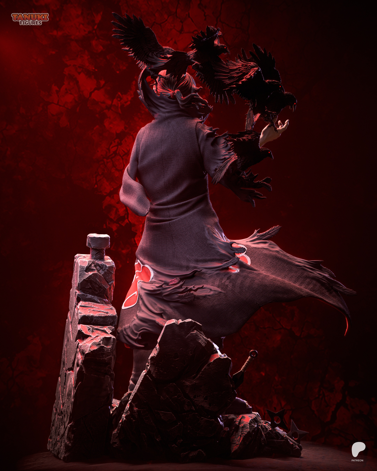 Tanuki Figures Itachi- Naruto