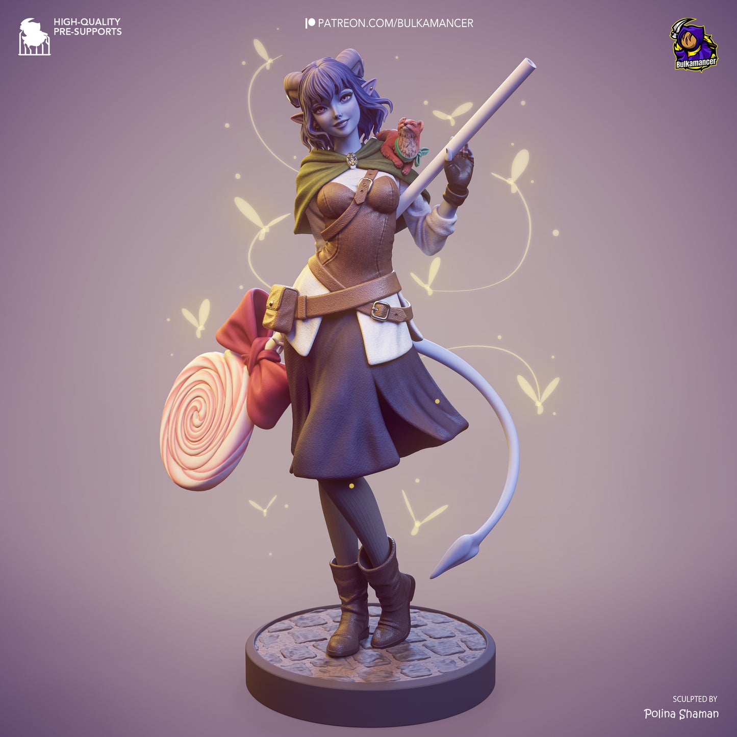 Bulkamancer Sculps Jester - The Mighty Nein