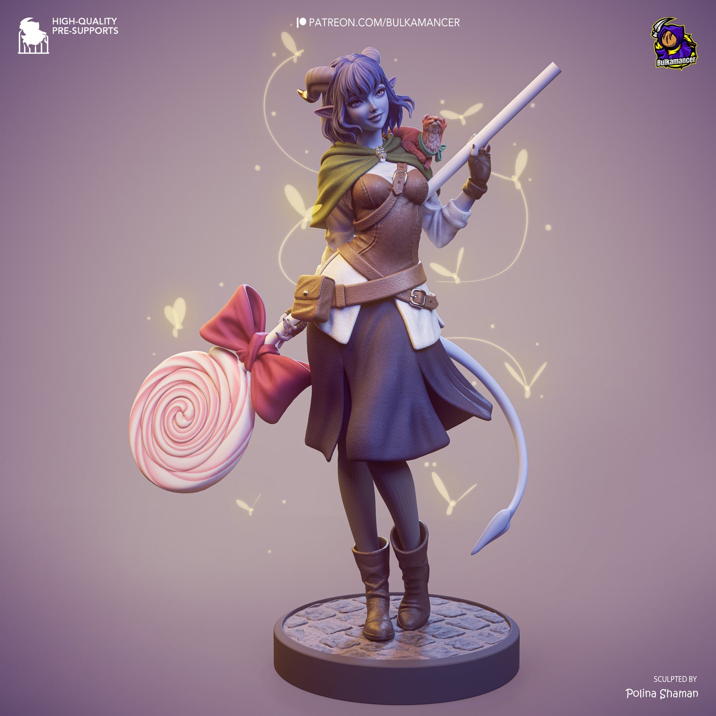 Bulkamancer Sculps Jester - The Mighty Nein