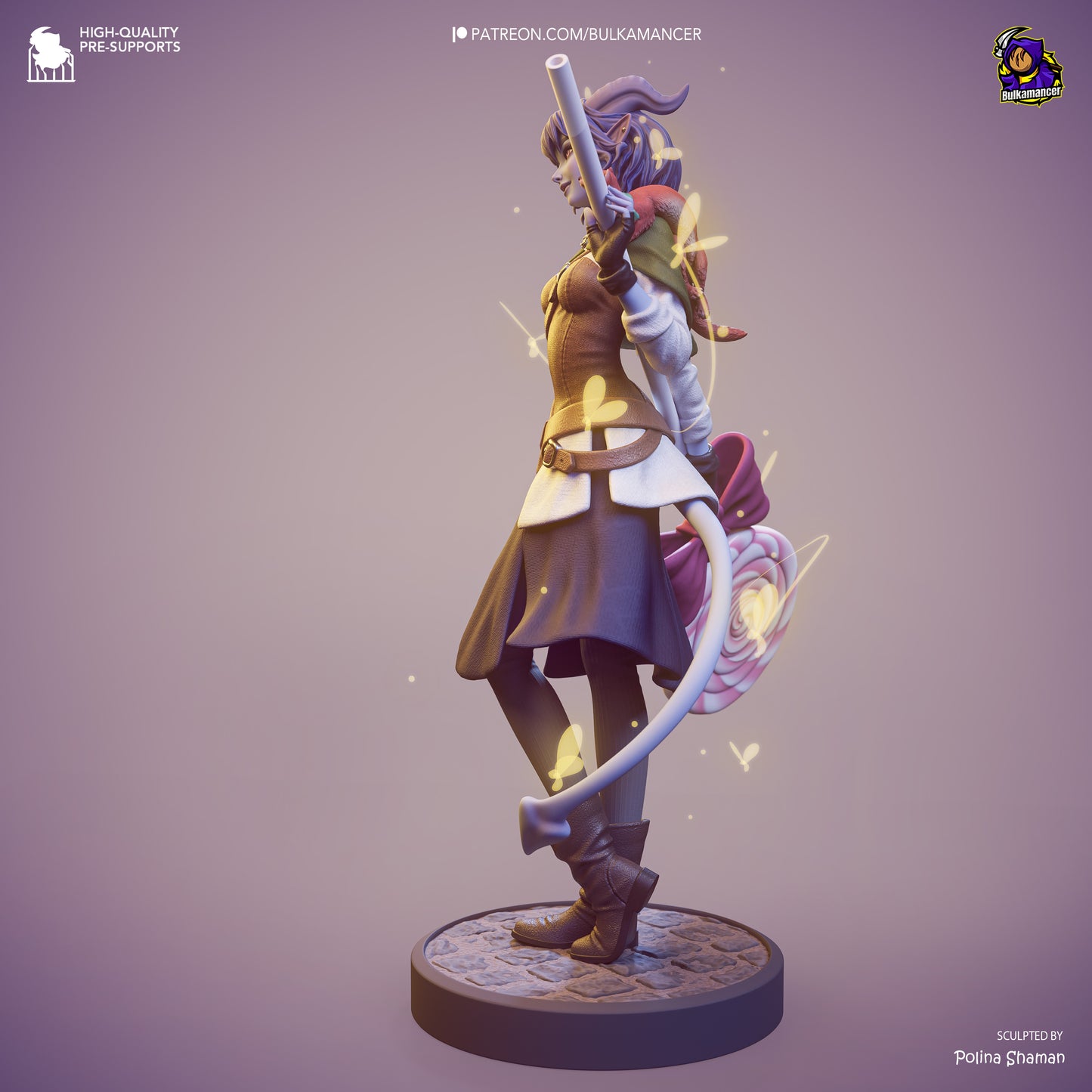 Bulkamancer Sculps Jester - The Mighty Nein