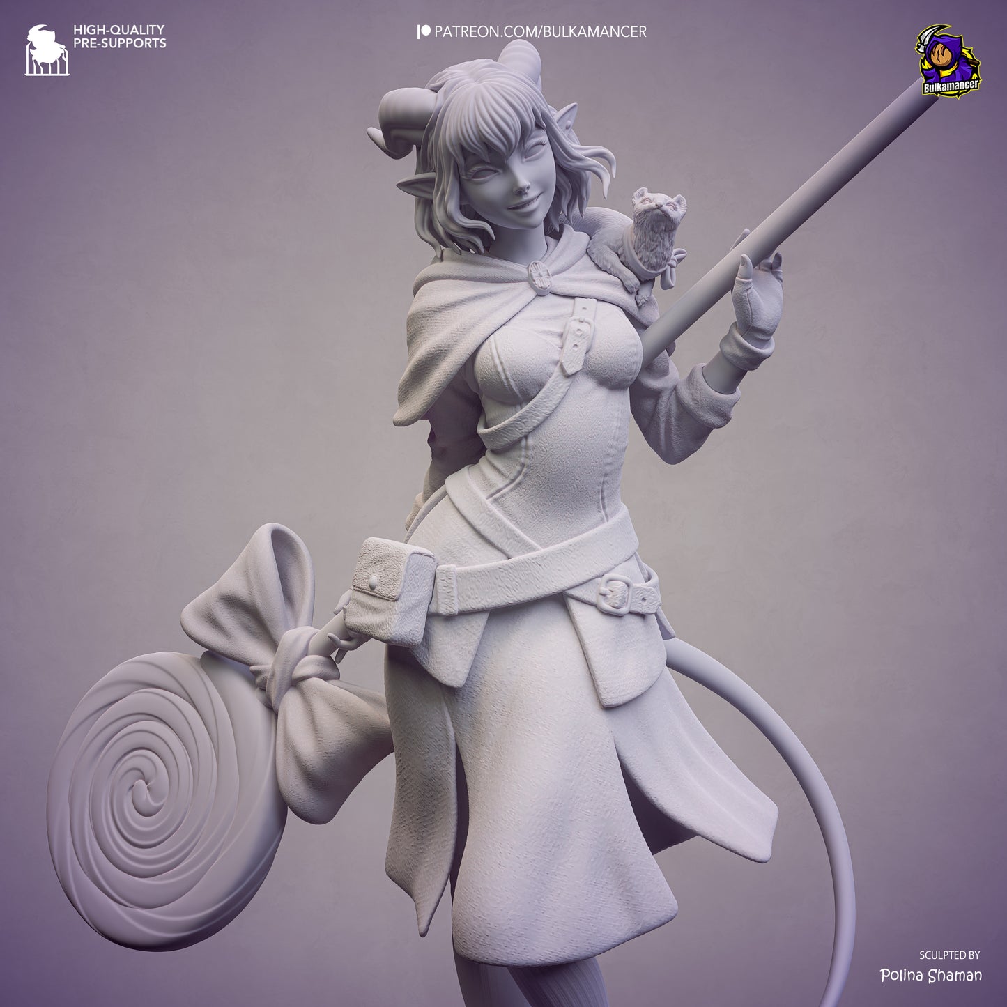 Bulkamancer Sculps Jester - The Mighty Nein
