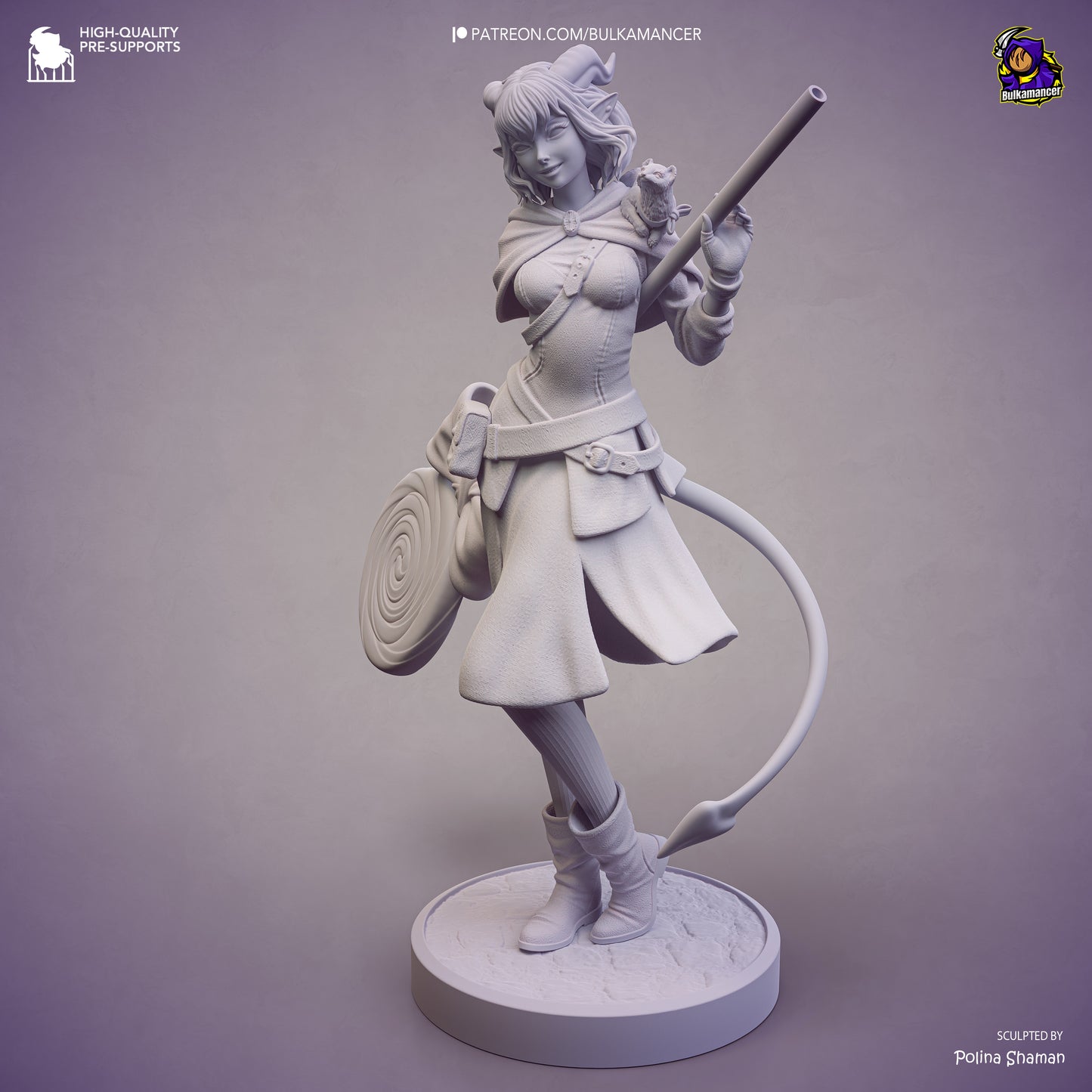 Bulkamancer Sculps Jester - The Mighty Nein