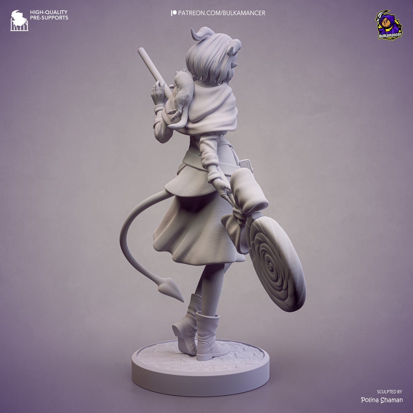 Bulkamancer Sculps Jester - The Mighty Nein