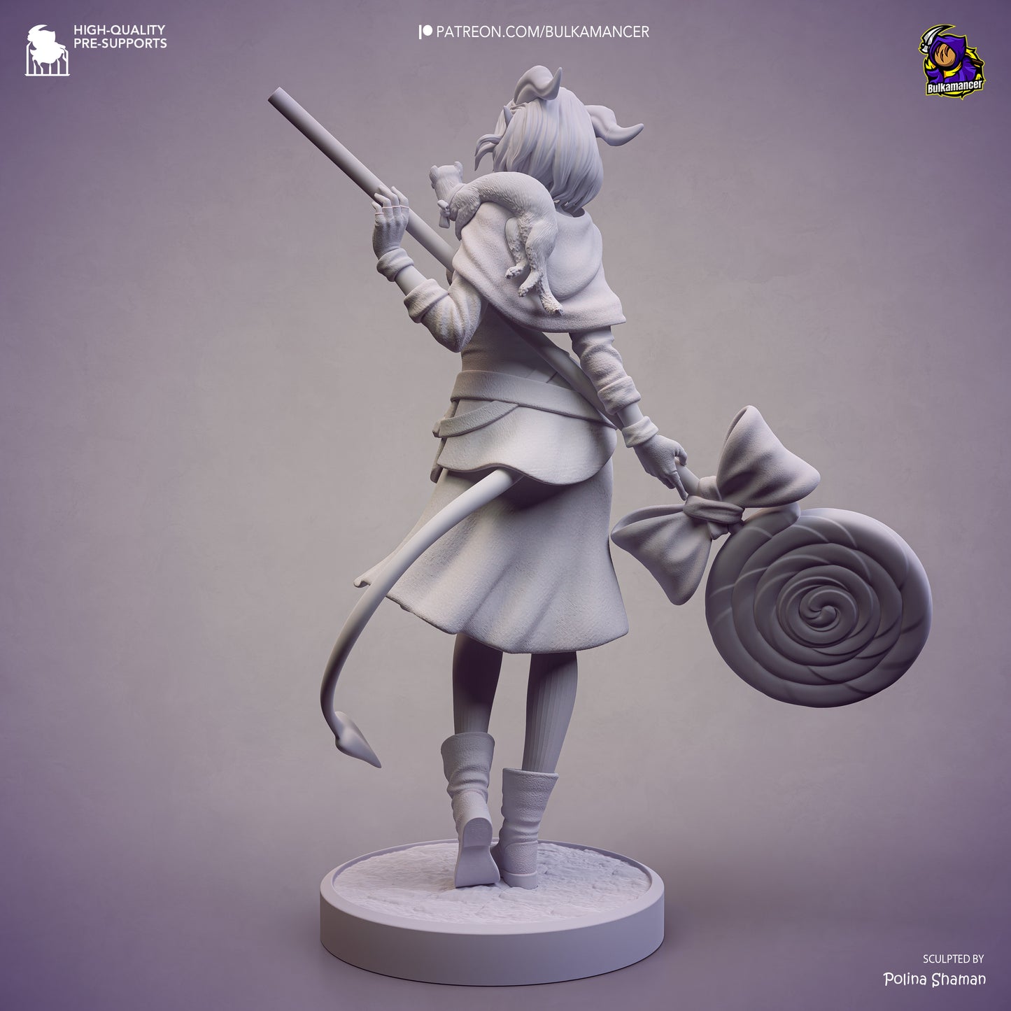 Bulkamancer Sculps Jester - The Mighty Nein
