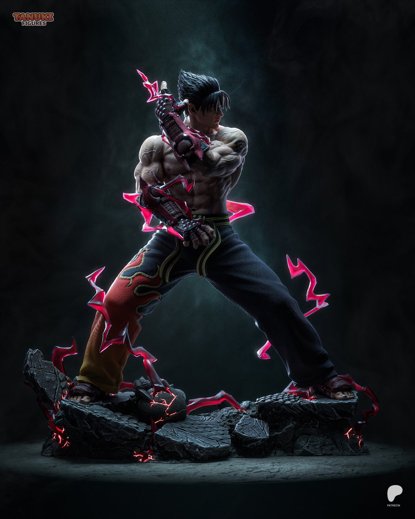 Tanuki Figures  Jin Kazama