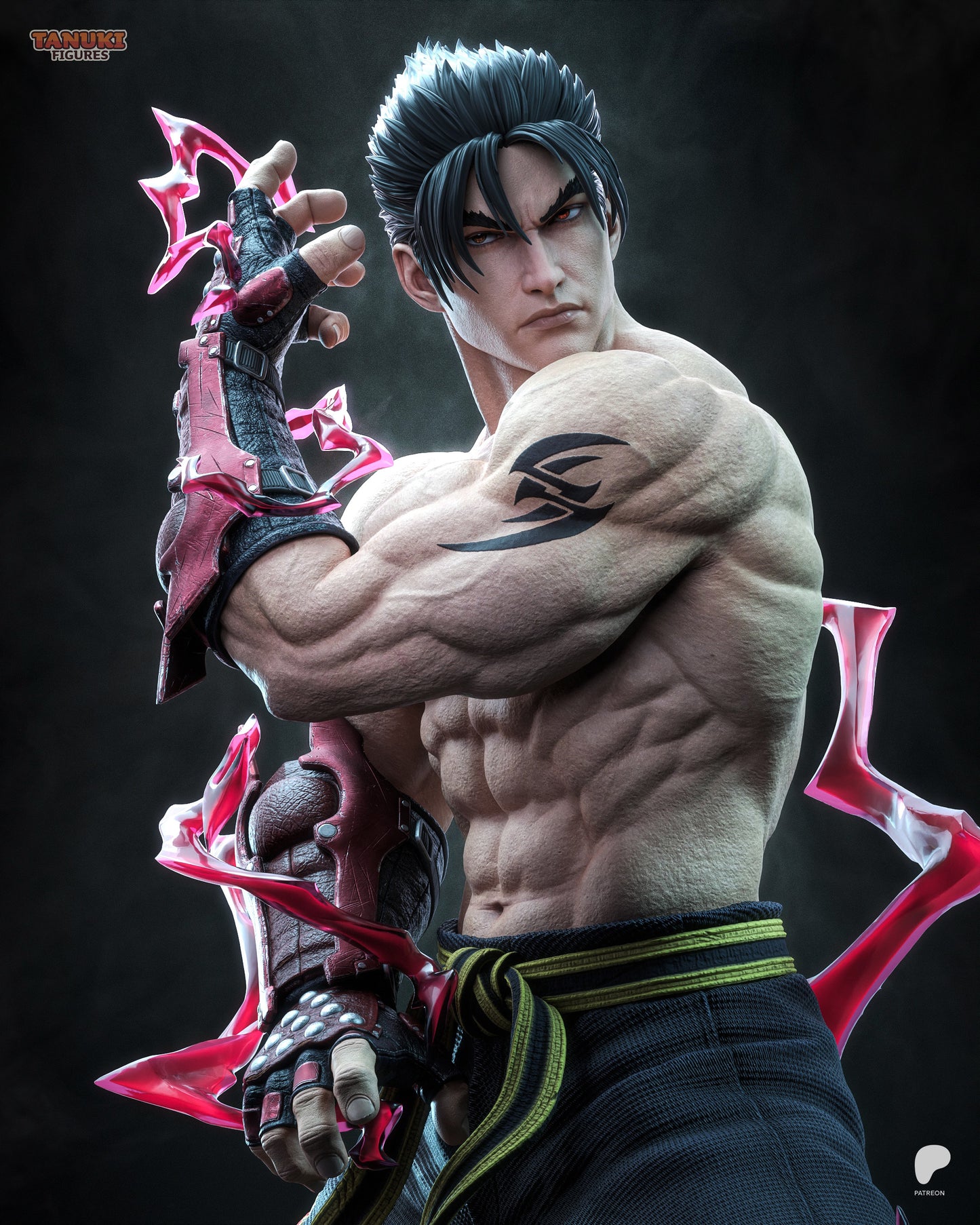 Tanuki Figures  Jin Kazama