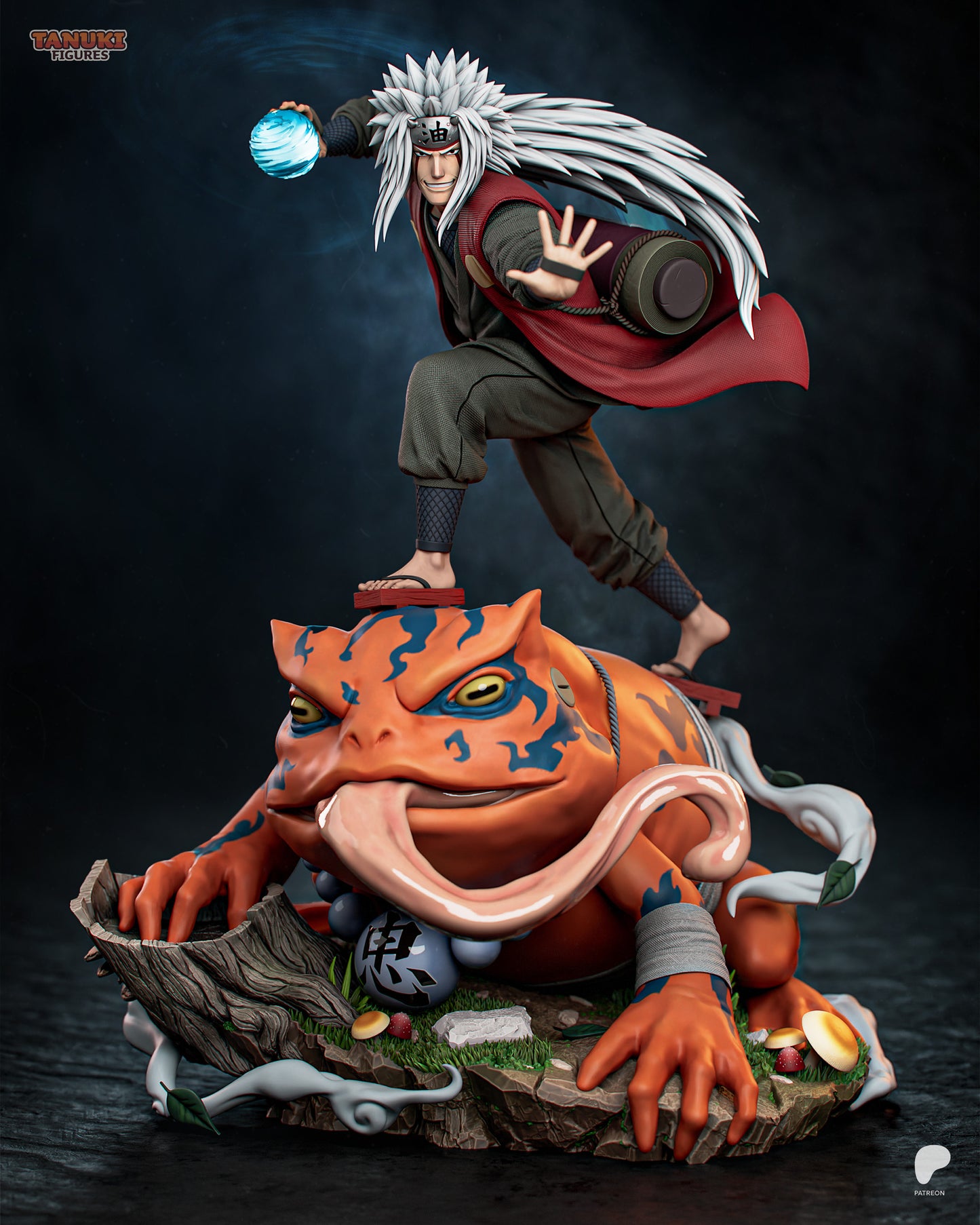 Tanuki Figures Jiraya - Naturo