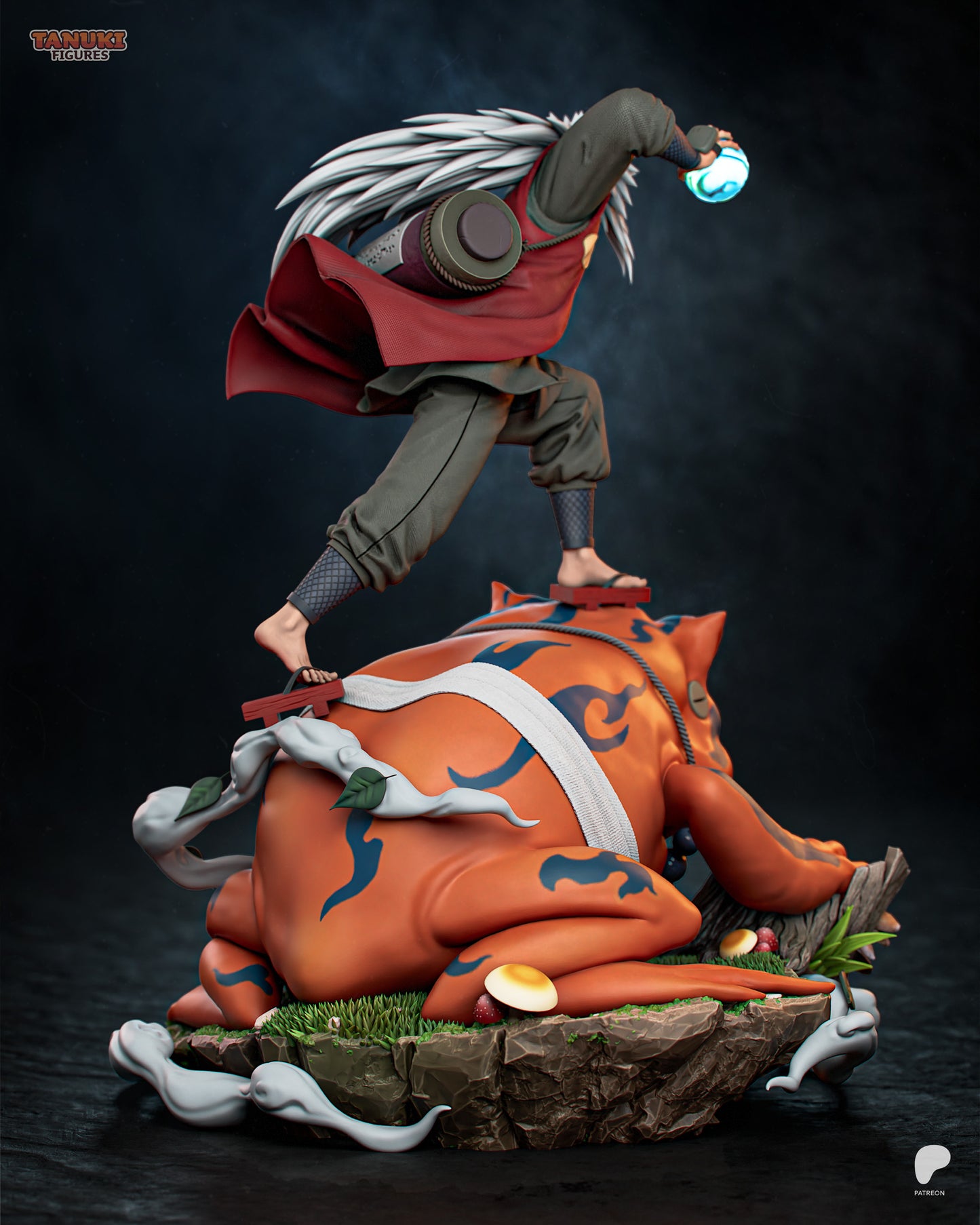 Tanuki Figures Jiraya - Naturo