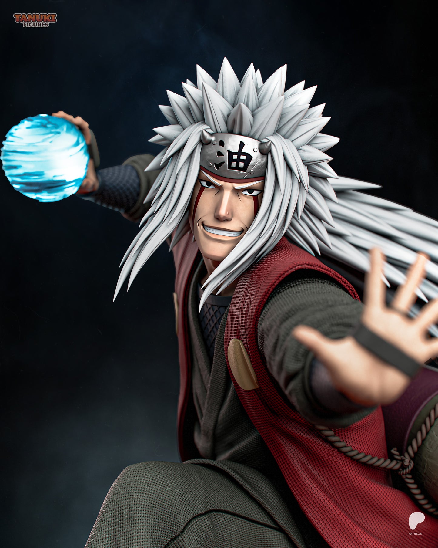 Tanuki Figures Jiraya - Naturo