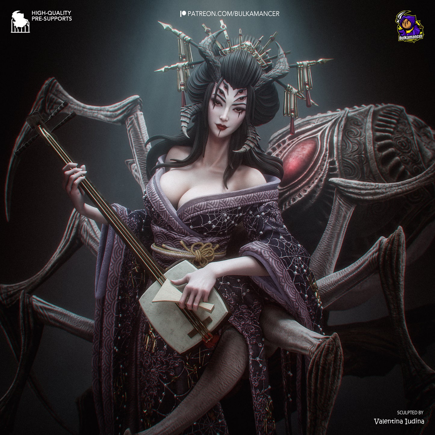 Bulkamancer Sculps Jorogumo