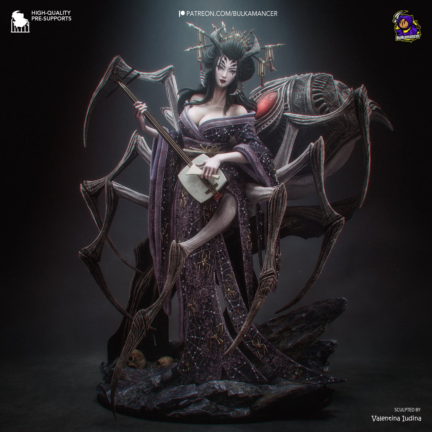 Bulkamancer Sculps Jorogumo