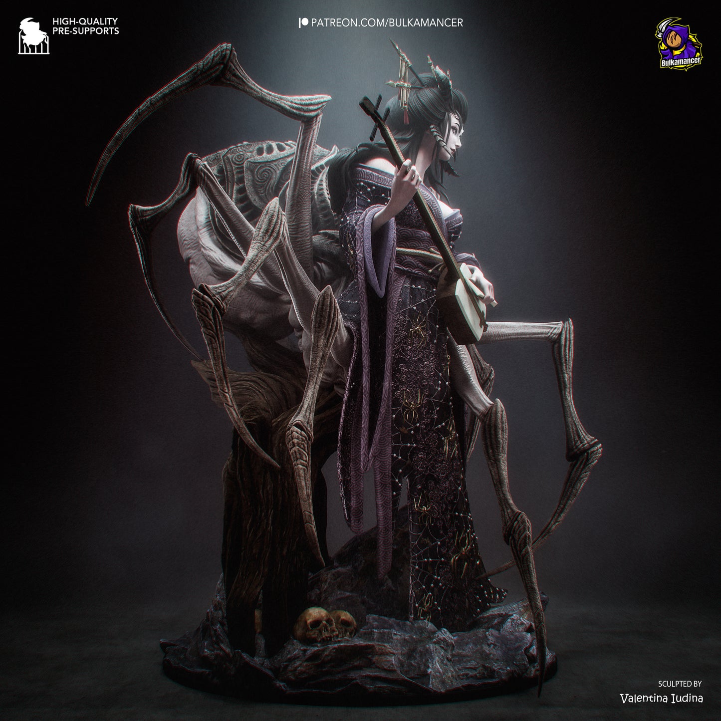 Bulkamancer Sculps Jorogumo