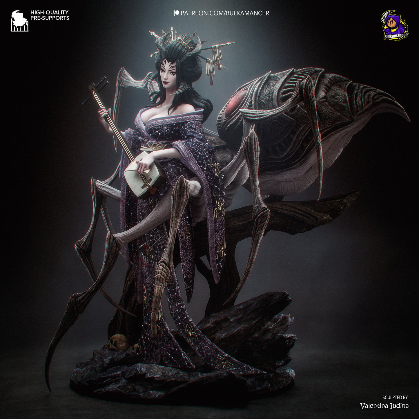 Bulkamancer Sculps Jorogumo
