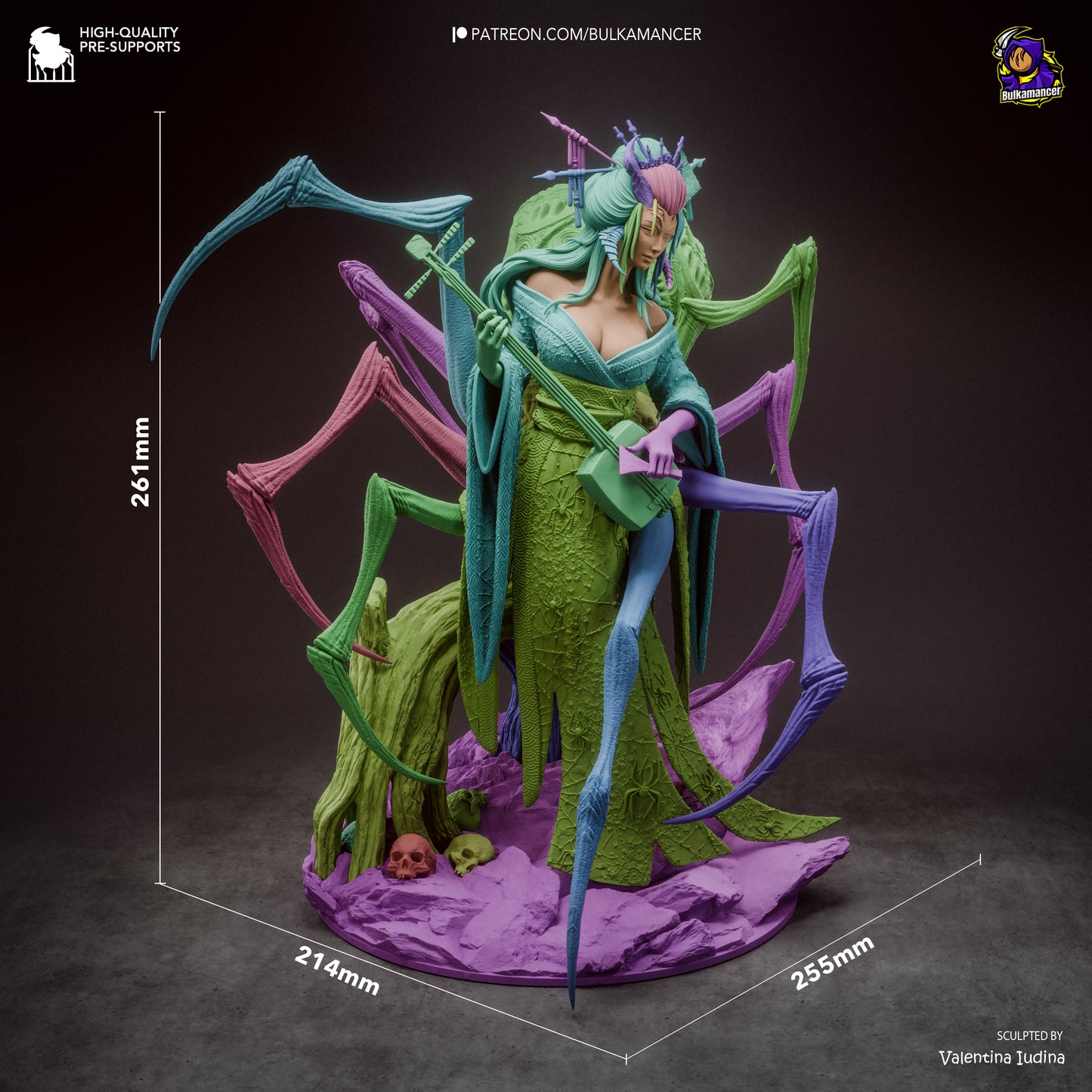 Bulkamancer Sculps Jorogumo