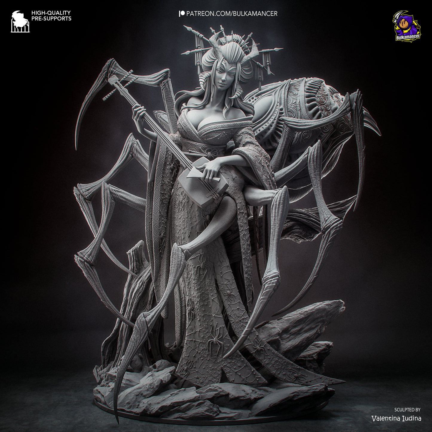 Bulkamancer Sculps Jorogumo