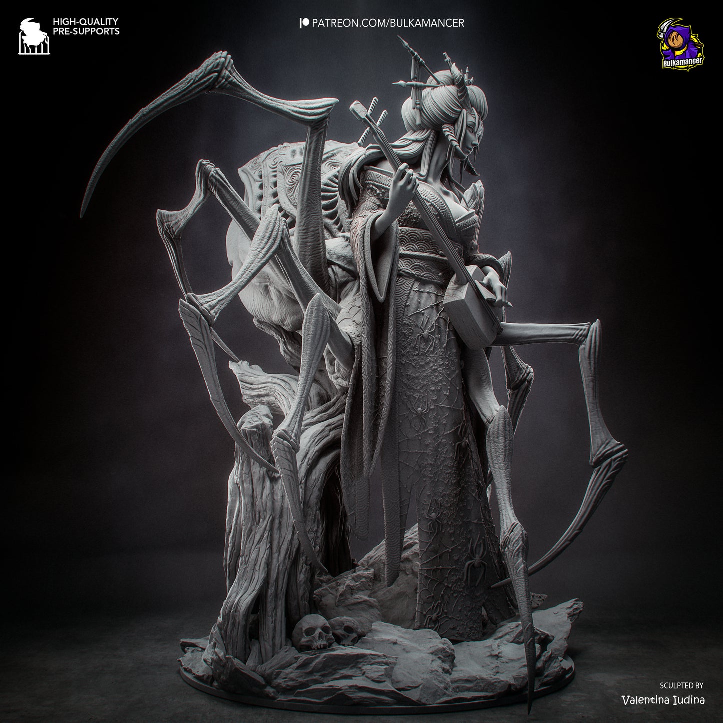 Bulkamancer Sculps Jorogumo