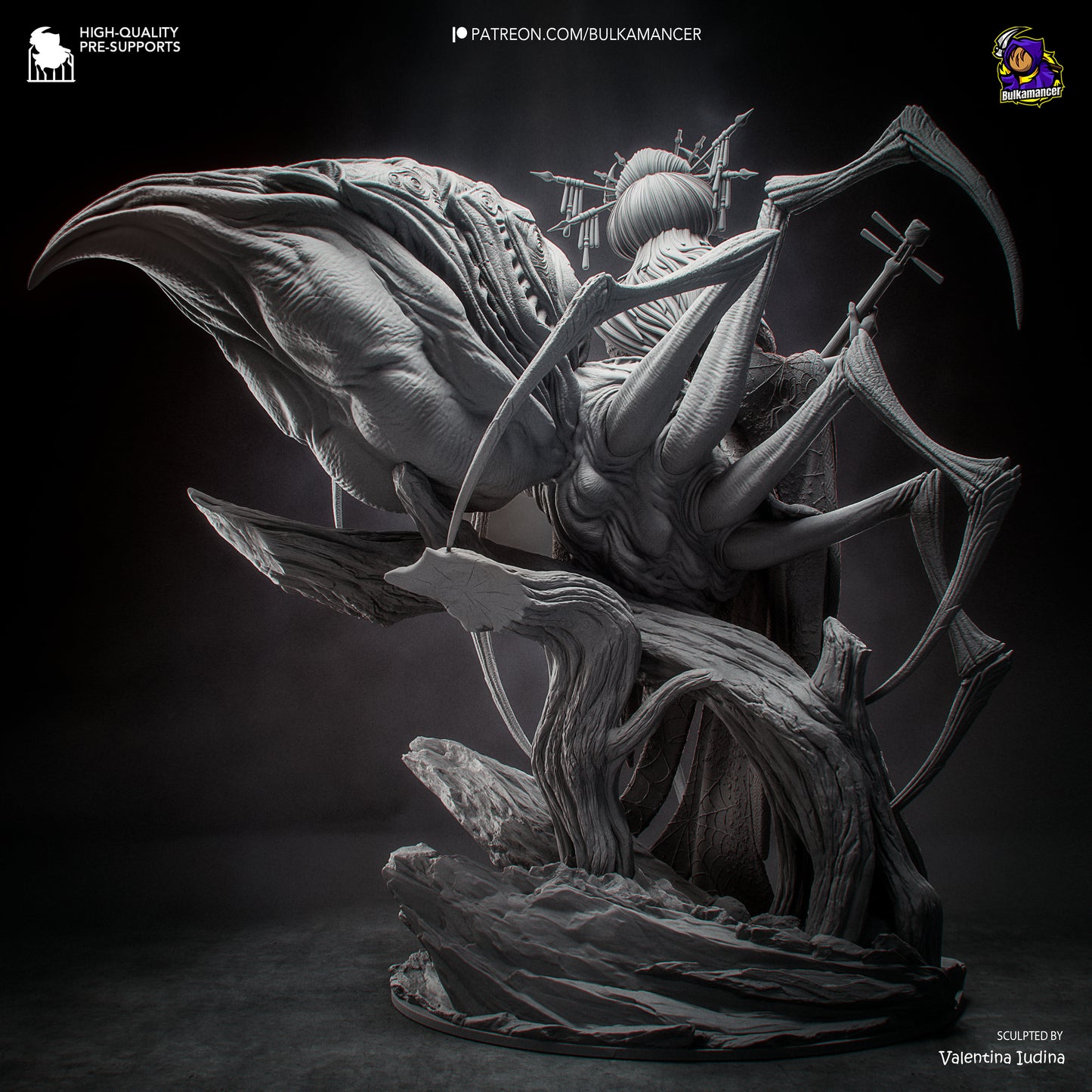 Bulkamancer Sculps Jorogumo