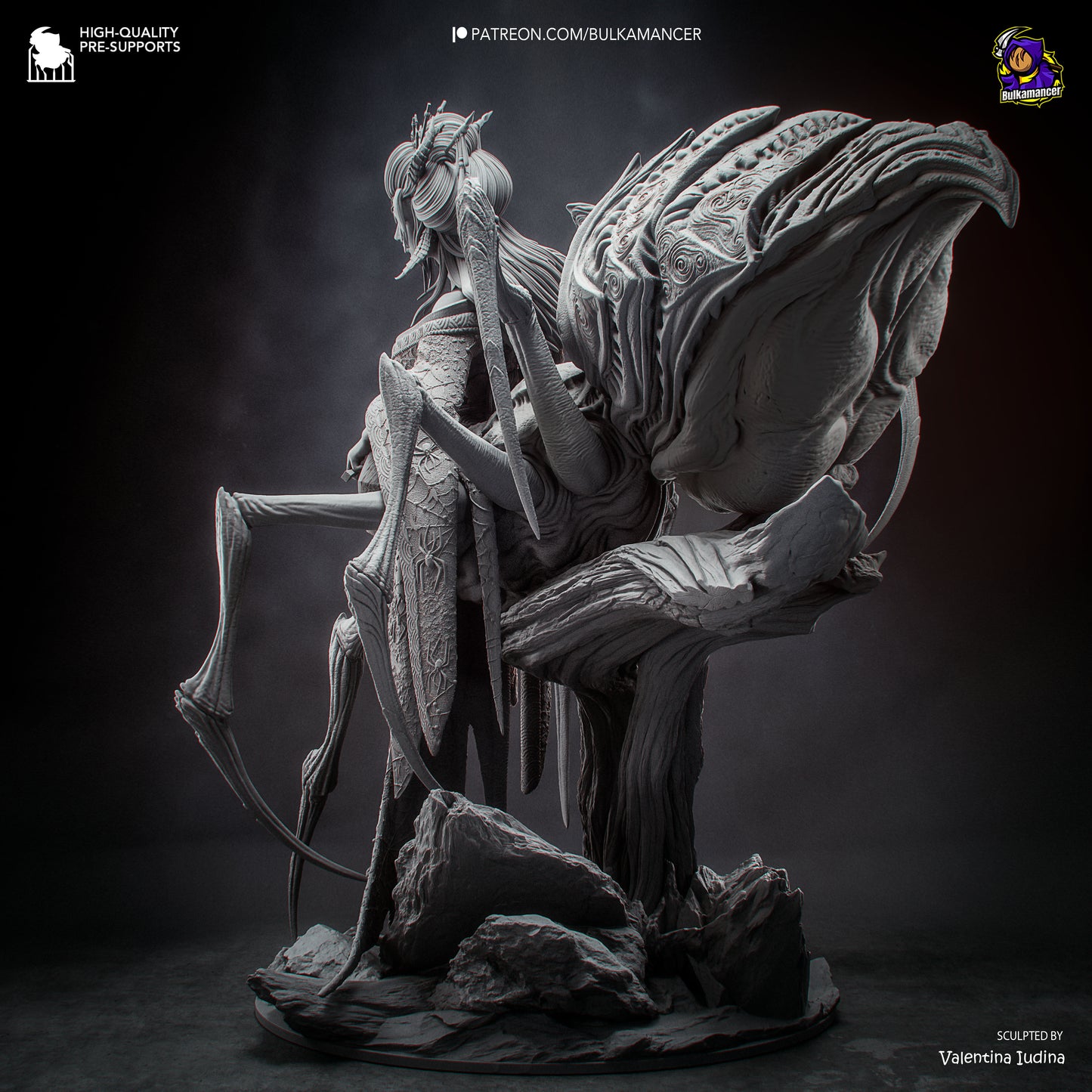Bulkamancer Sculps Jorogumo