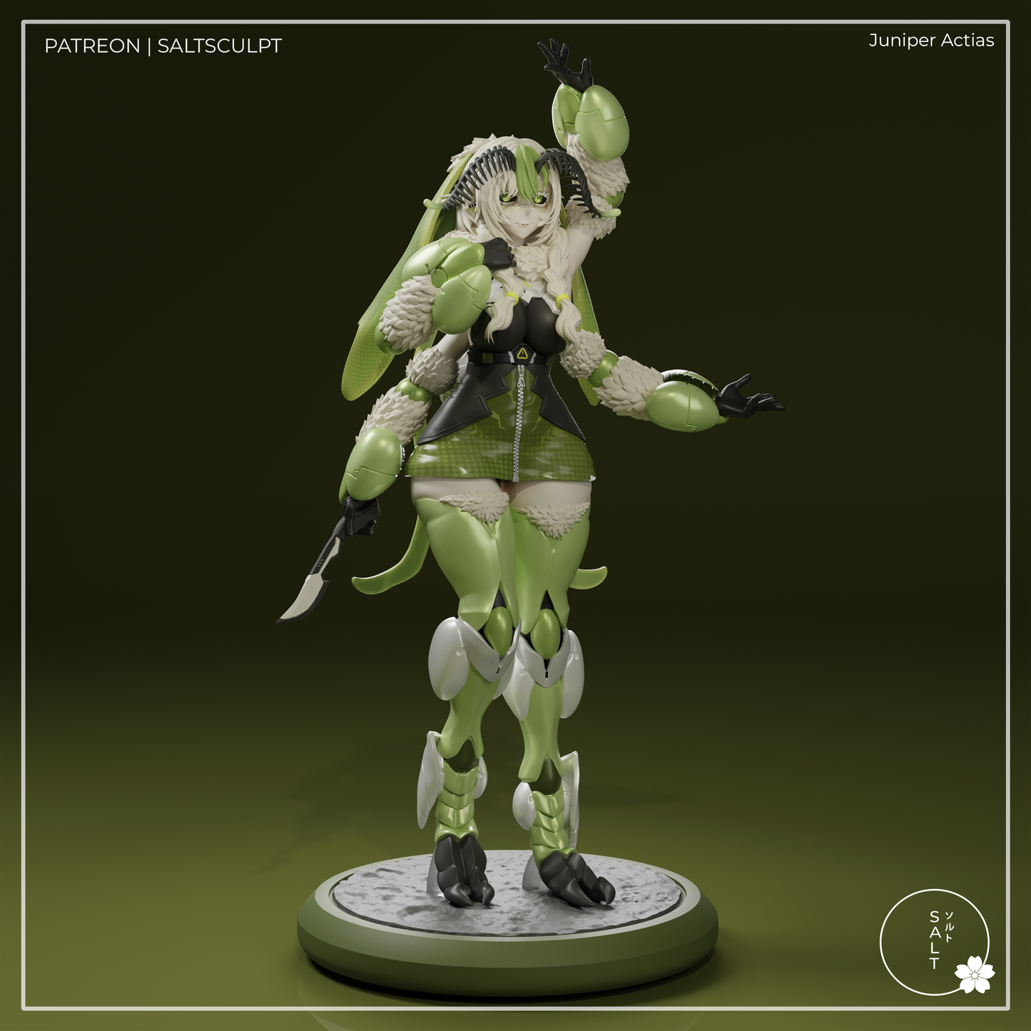 SaltSculpt Juniper Actias