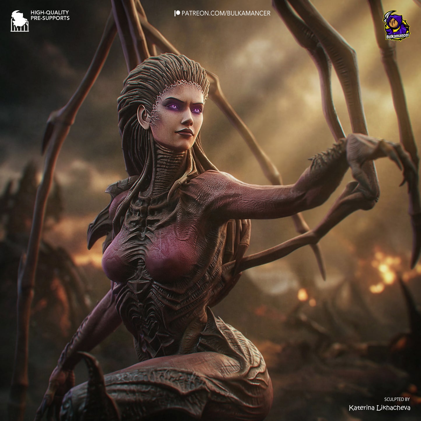 Bulkamancer Sculps Kerrigan - Starcraft II