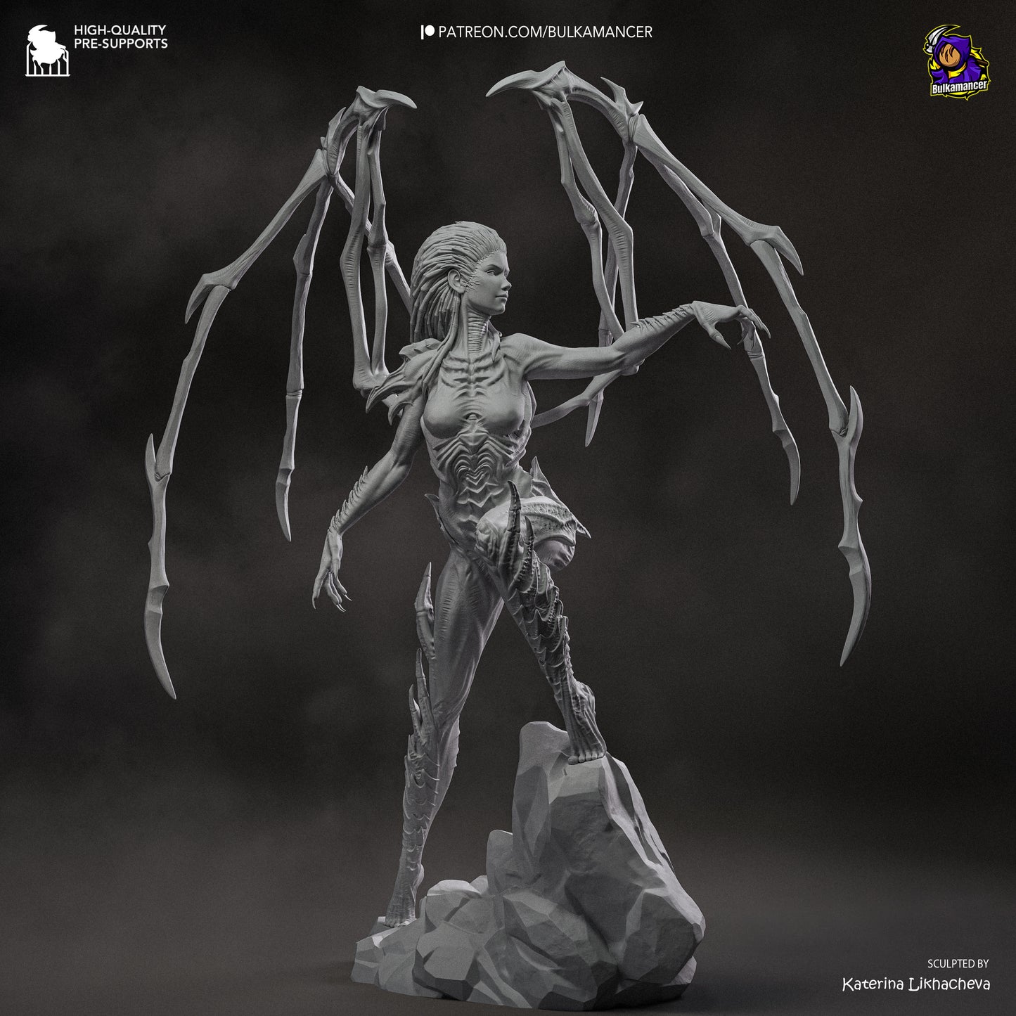 Bulkamancer Sculps Kerrigan - Starcraft II