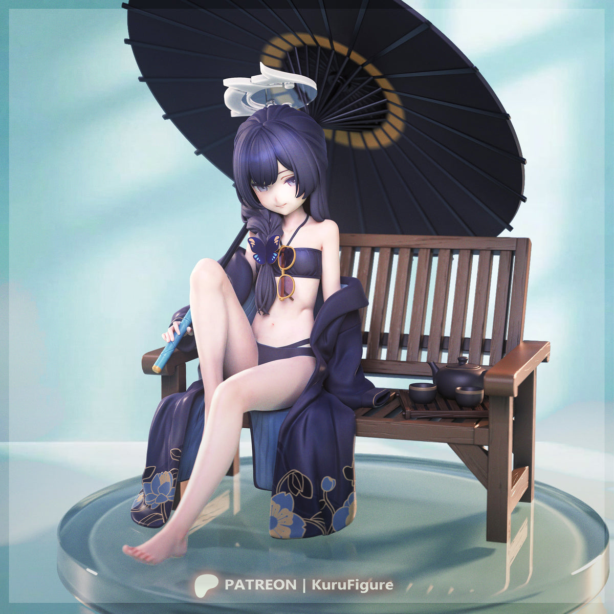 Kuru Figures Kisaki (Swimsuit) - Blue Archive