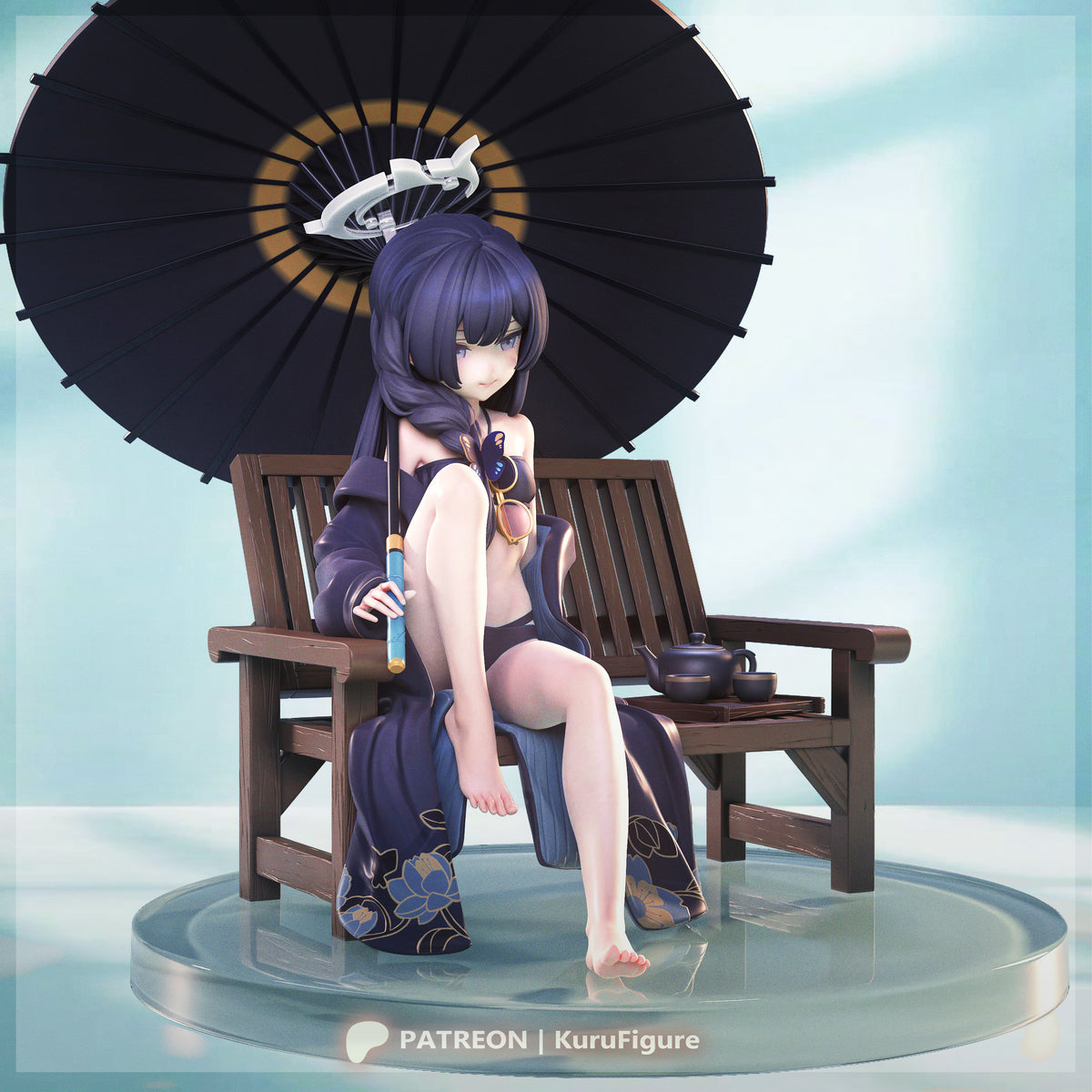 Kuru Figures Kisaki (Swimsuit) - Blue Archive