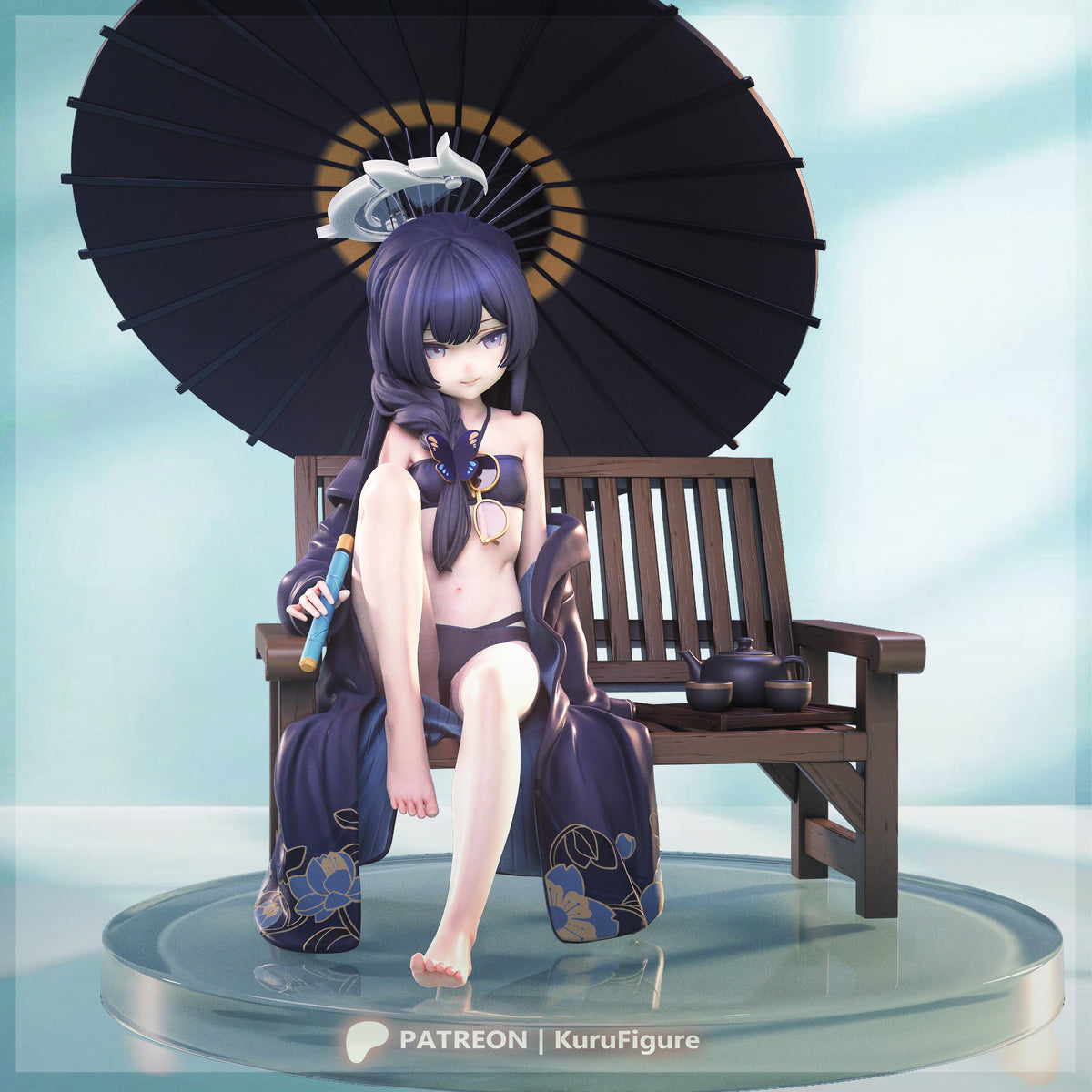 Kuru Figures Kisaki (Swimsuit) - Blue Archive