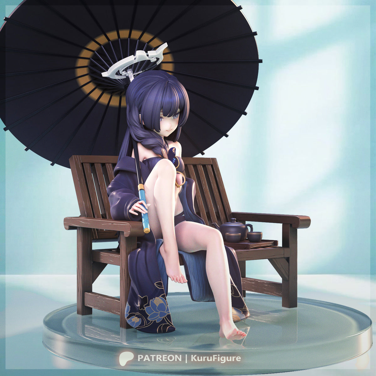 Kuru Figures Kisaki (Swimsuit) - Blue Archive
