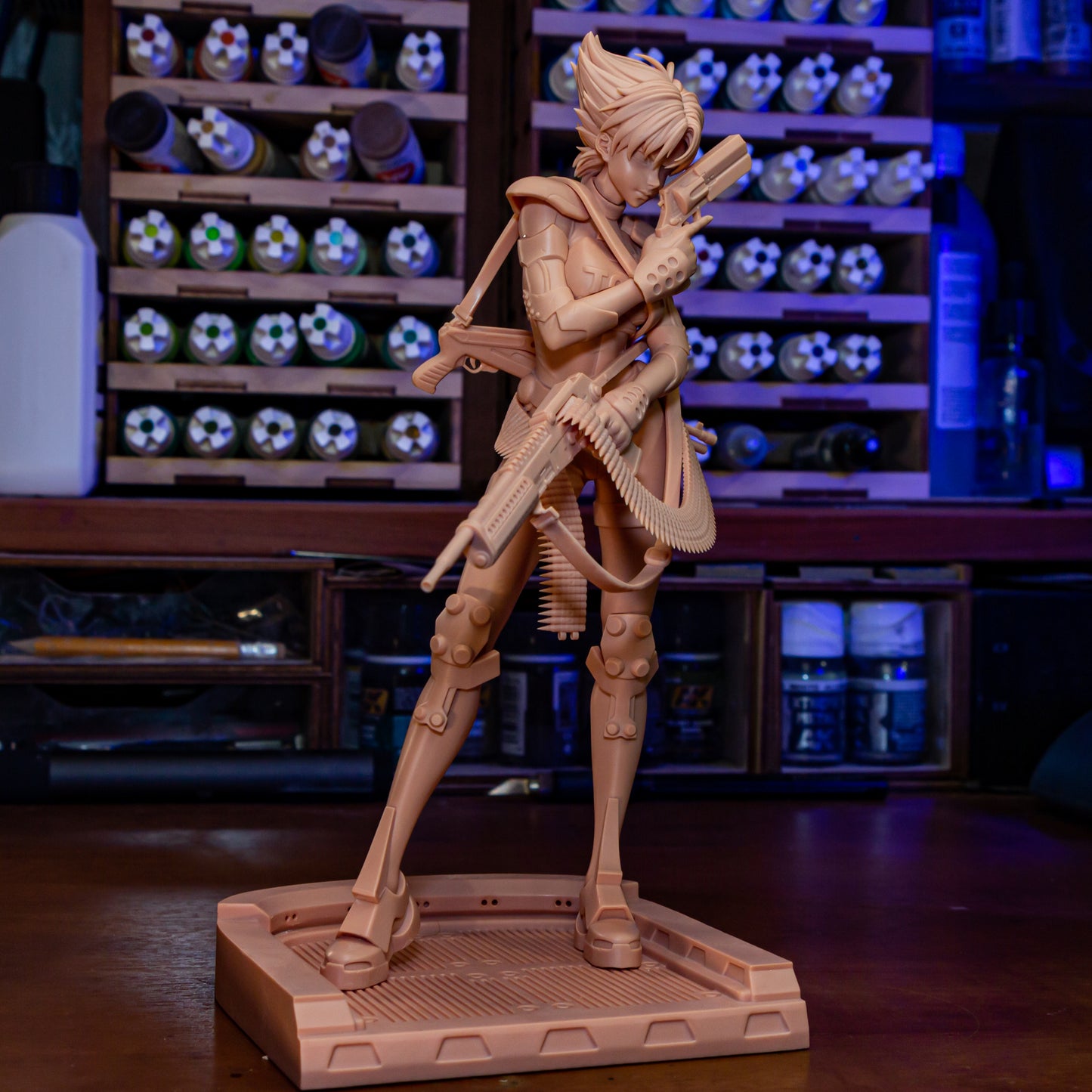Bulkamancer Sculps Konoko - Oni