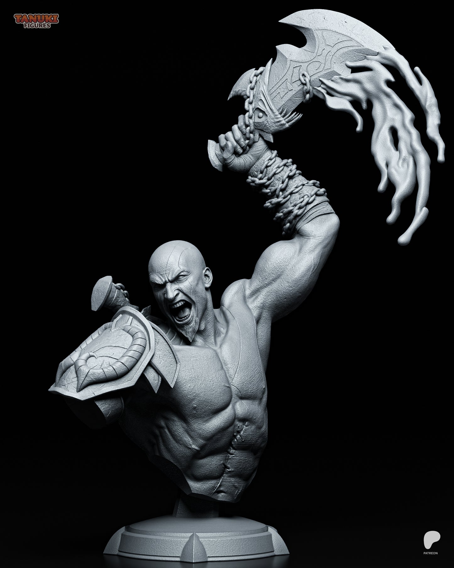 Tanuki Figures Kratos - God Of War