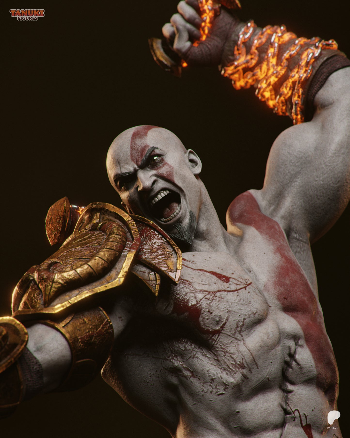 Tanuki Figures Kratos - God Of War