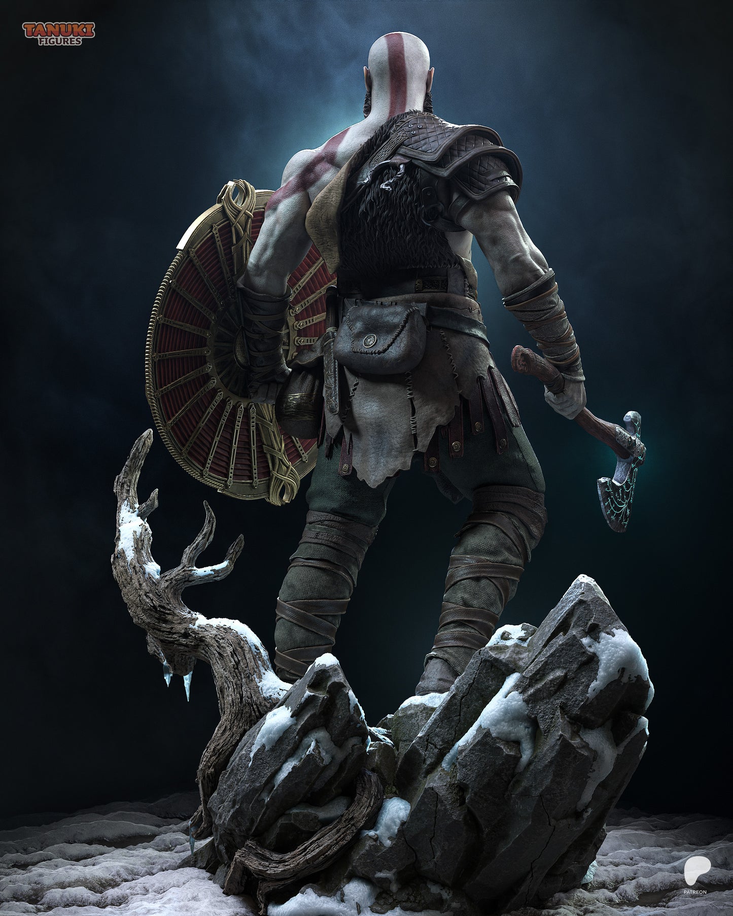 Tanuki Figures  Kratos_2018