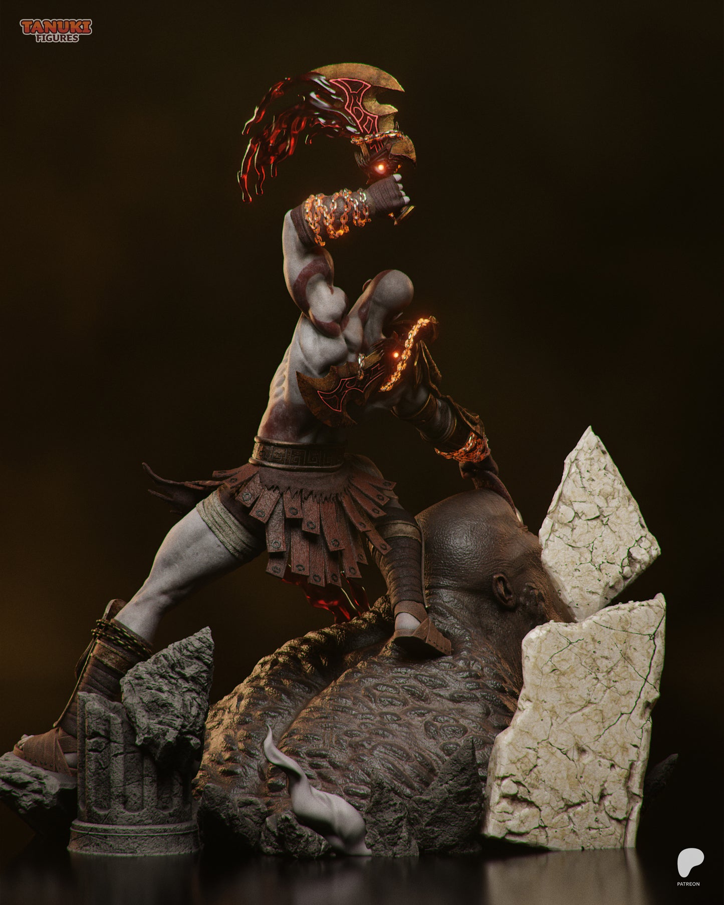Tanuki Figures Kratos - God Of War