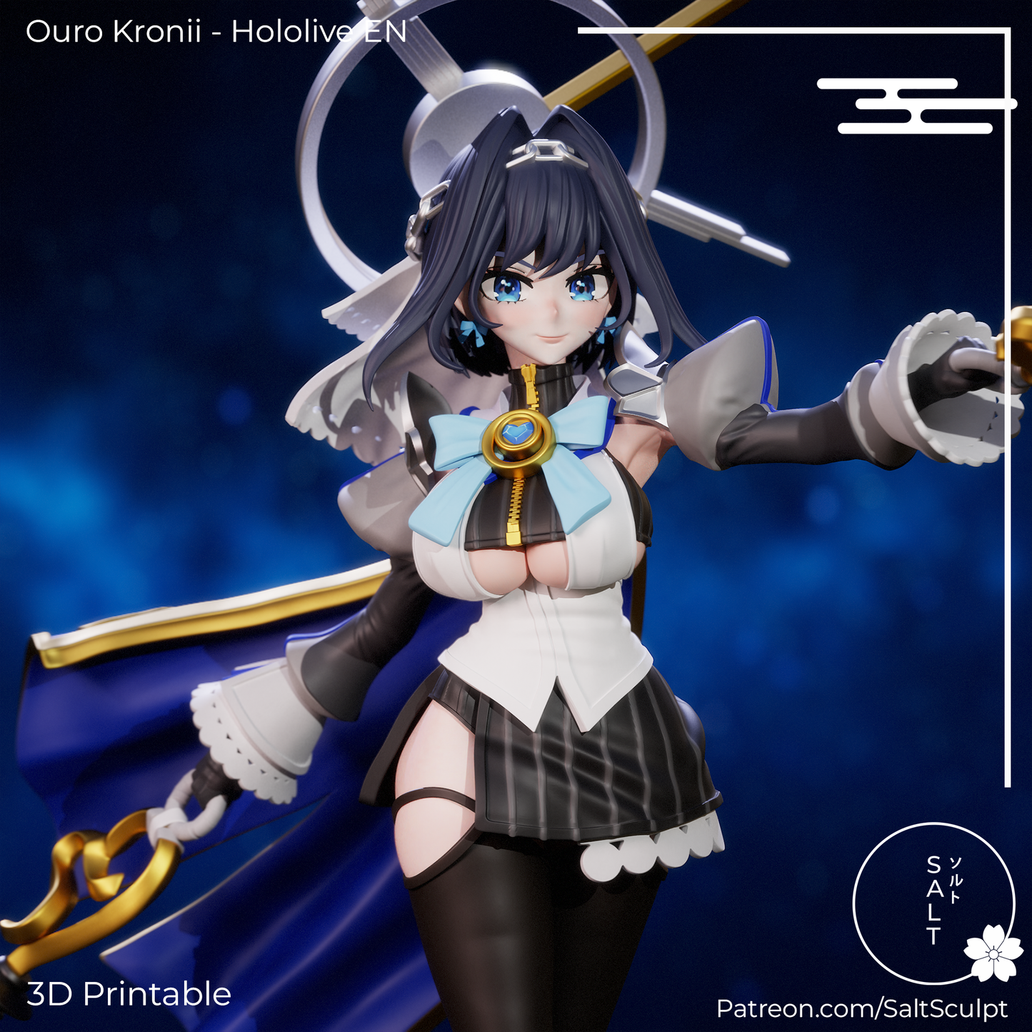 SaltSculpt Ouro Kronii