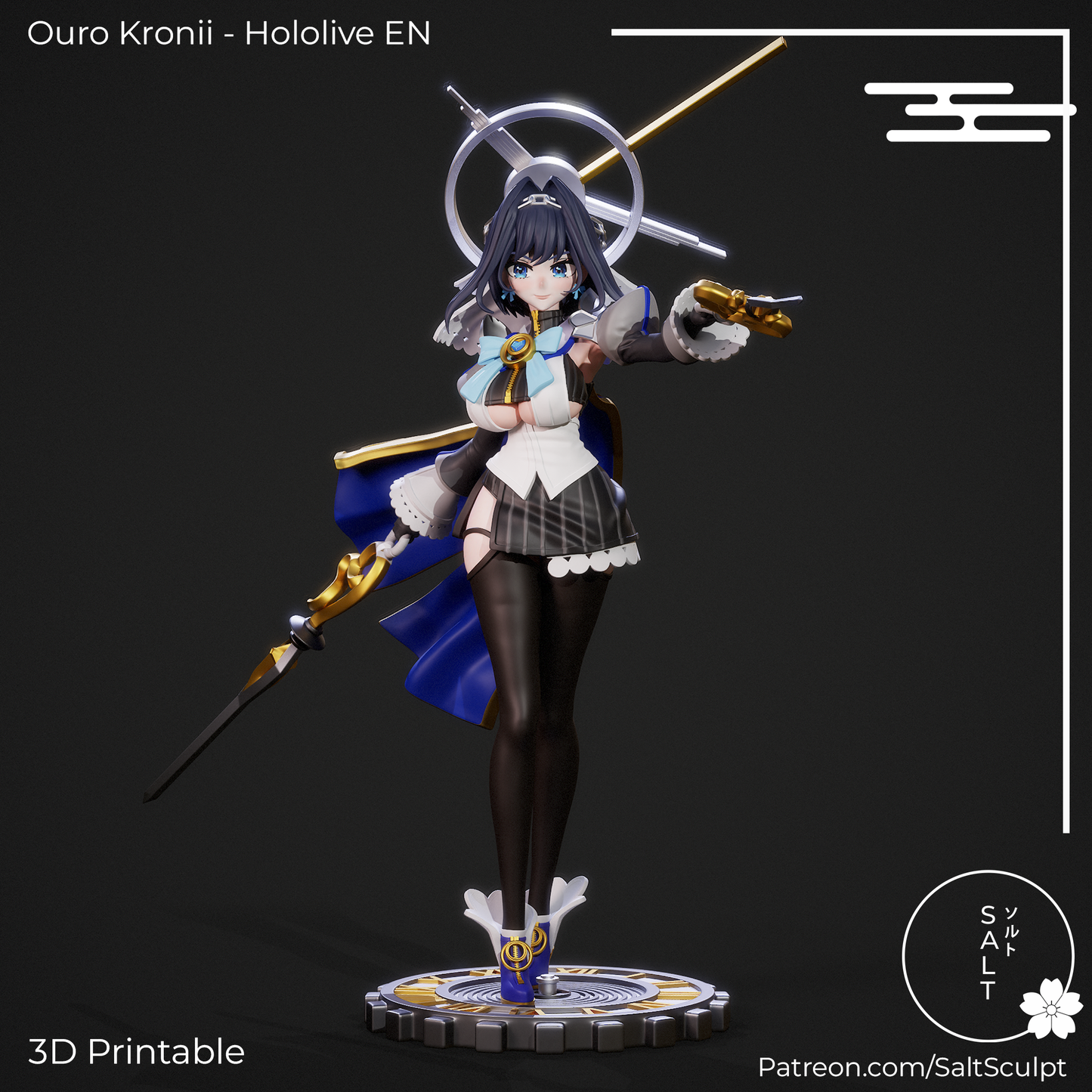 SaltSculpt Ouro Kronii