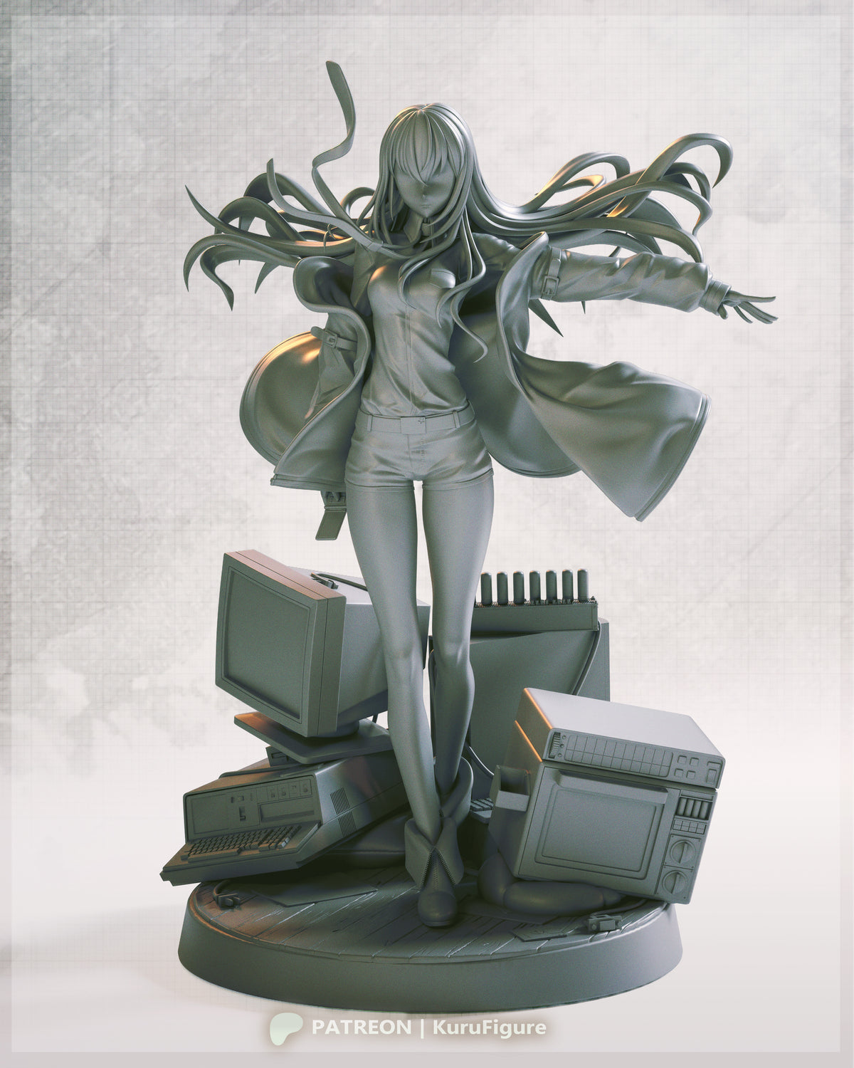 Kuru Figures Kurisu Makise Steins_Gate