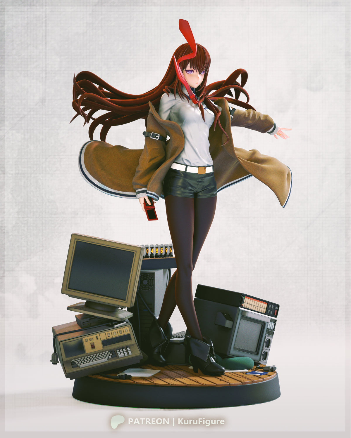 Kuru Figures Kurisu Makise Steins_Gate