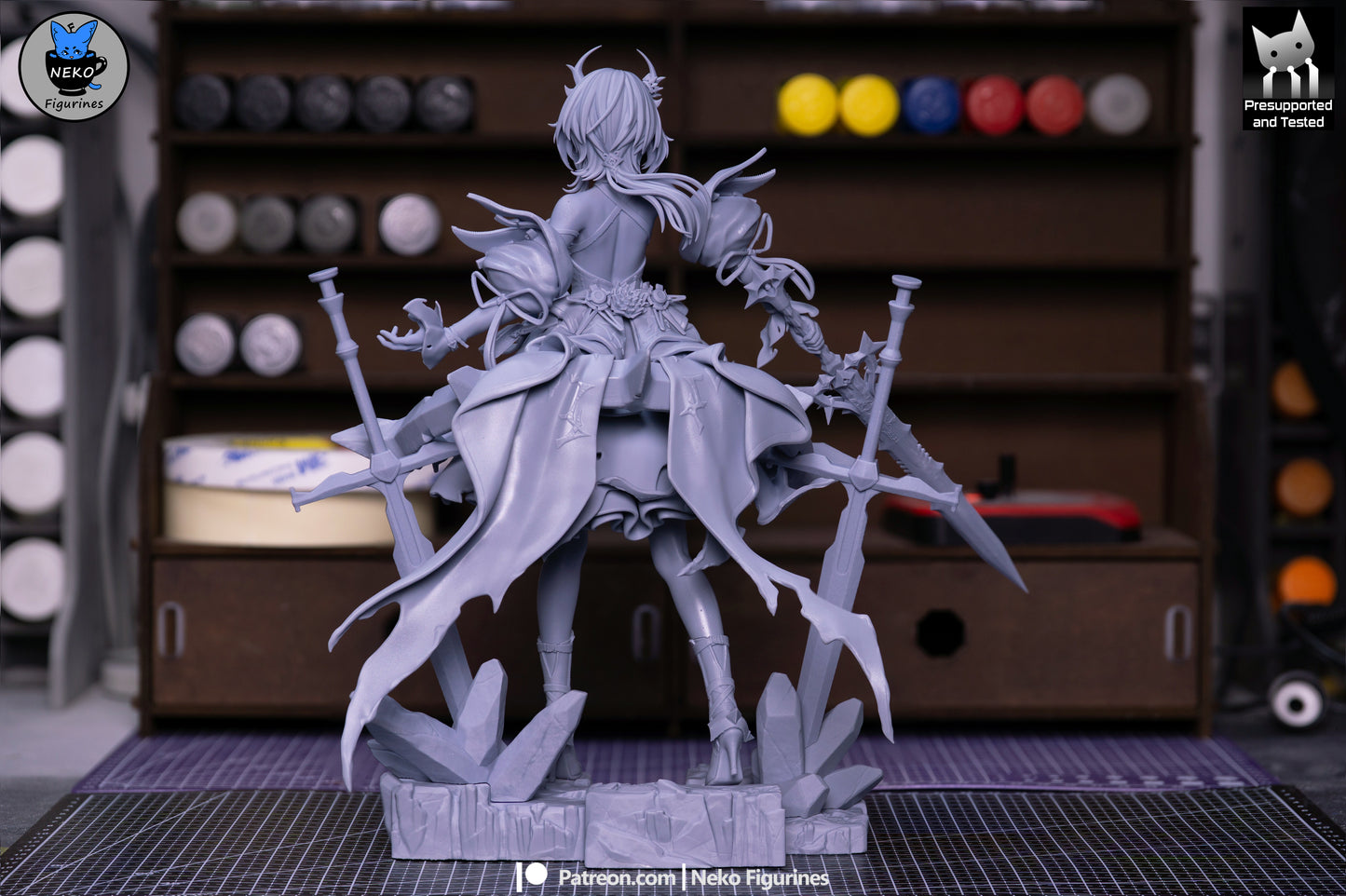Neko Figurines Laevatain - Arknights Enfield