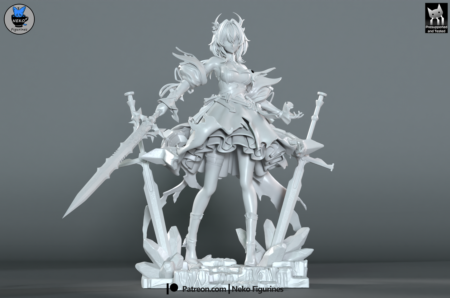 Neko Figurines Laevatain - Arknights Enfield