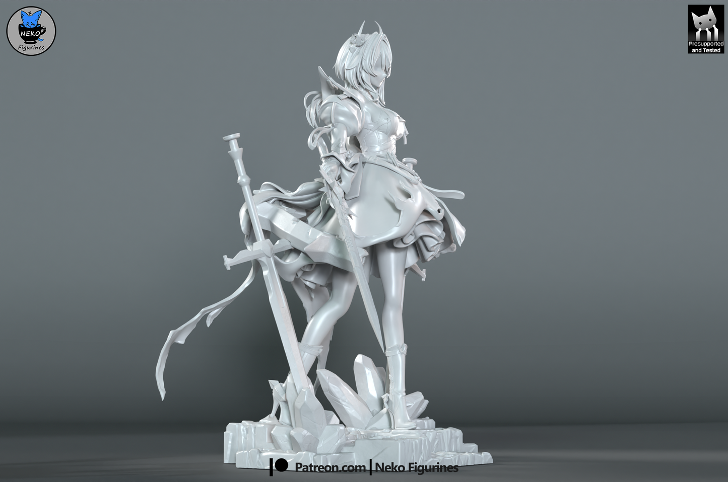 Neko Figurines Laevatain - Arknights Enfield