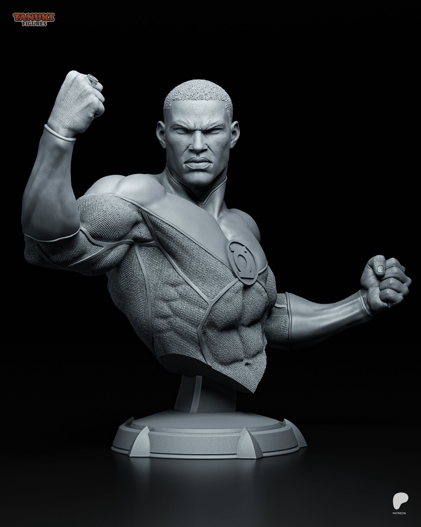 Tanuki Figures Green Lantern
