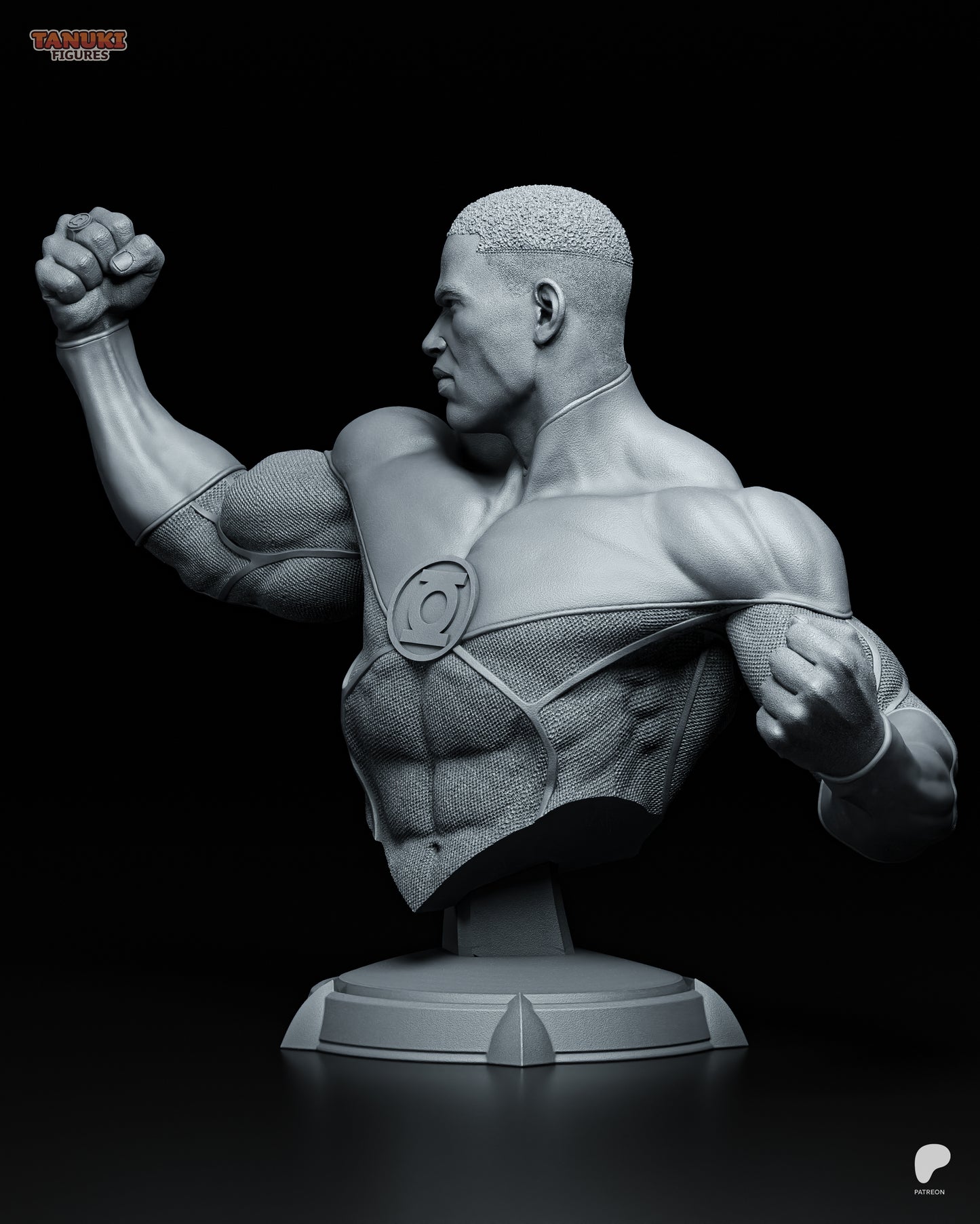 Tanuki Figures Green Lantern