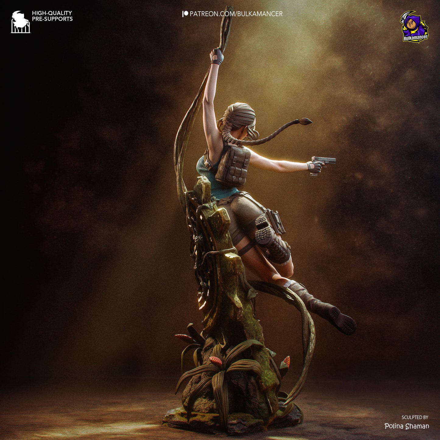 Bulkamancer Sculps Lara Croft - Tomb Raider