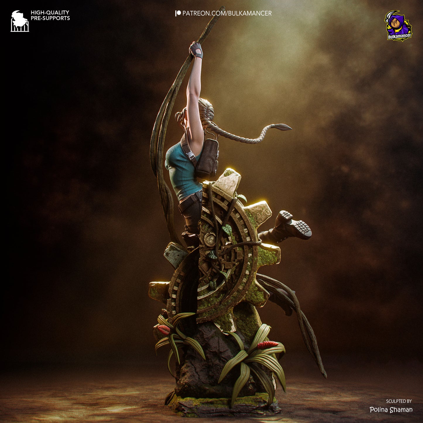 Bulkamancer Sculps Lara Croft - Tomb Raider