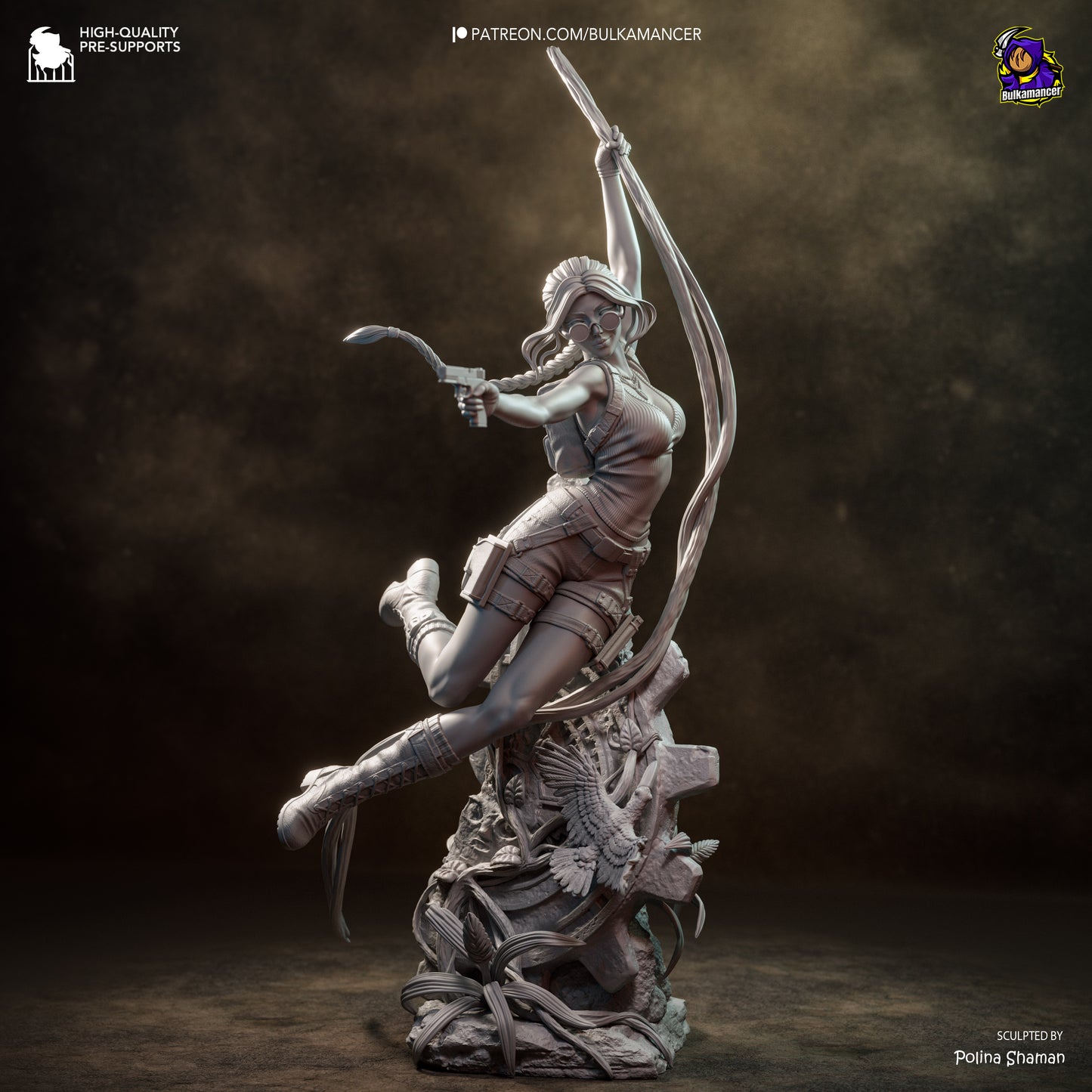 Bulkamancer Sculps Lara Croft - Tomb Raider