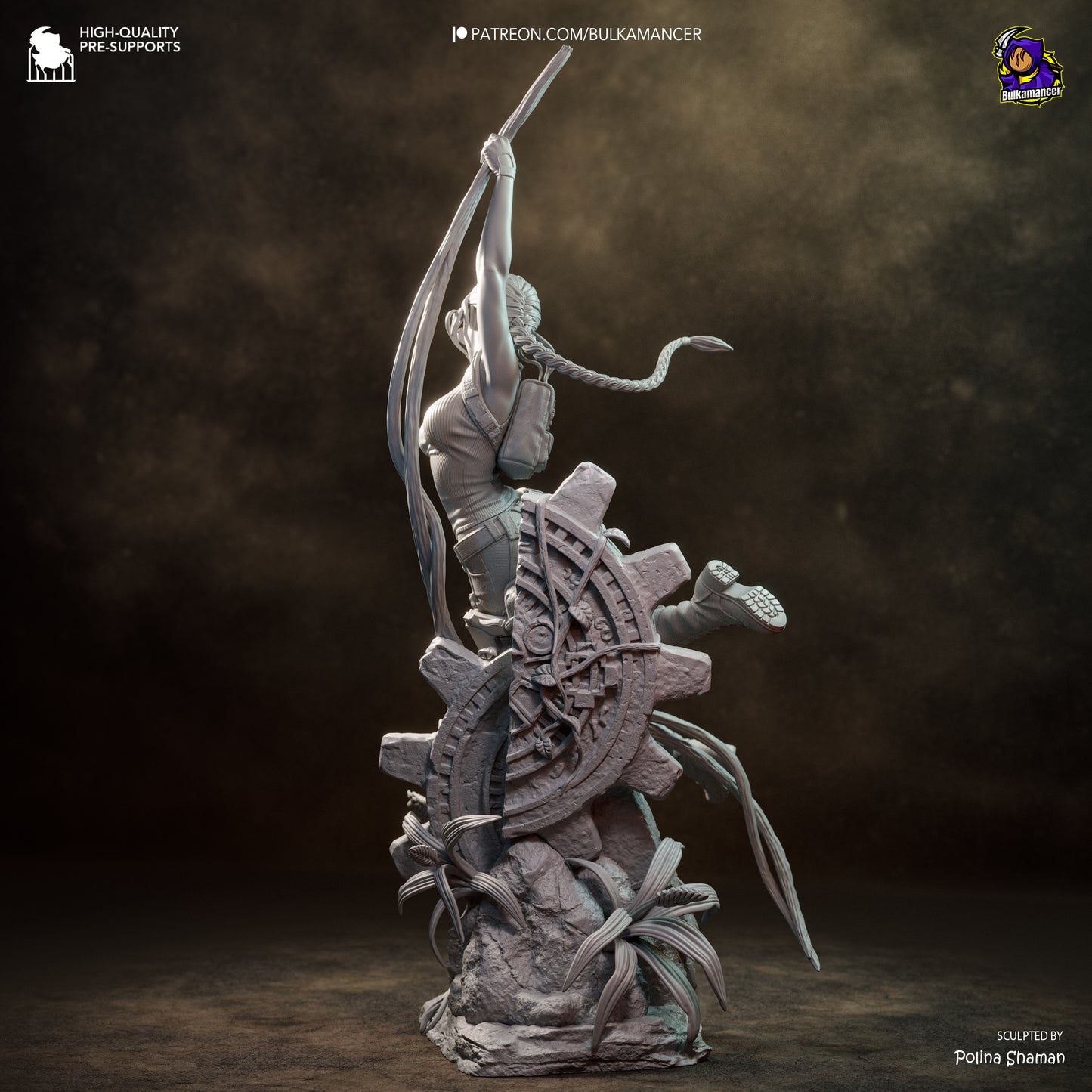 Bulkamancer Sculps Lara Croft - Tomb Raider